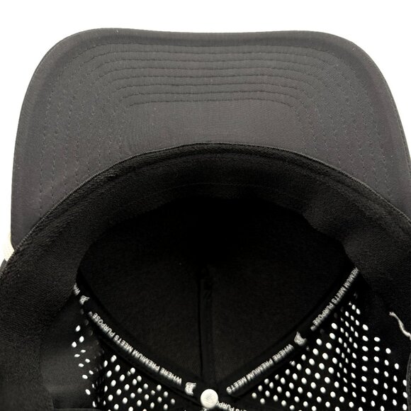 BRANDED BILLS Outer Limits Drone Service Black Performance Snapback Trucker Hat - Picture 9 of 11